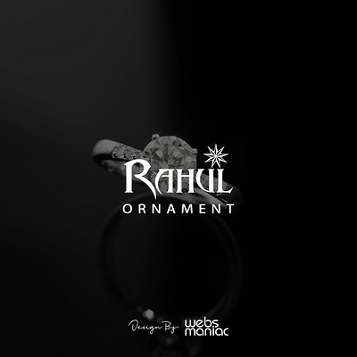 RAHUL ORNAMENT branding design designing graphic design illustration logo logo designing ui website design websmaniac