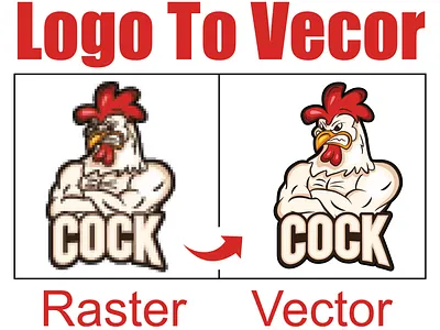 I provide professional vector tracing services. ai eps svg pdf conversion