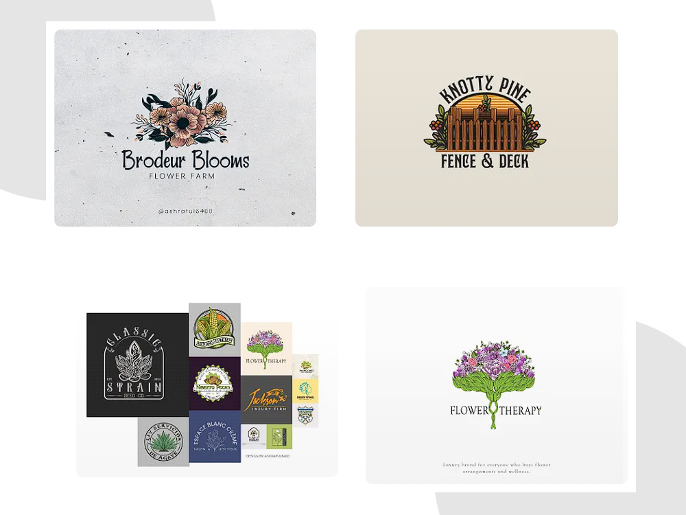 Example of Custom Hand Drawn Logo Design