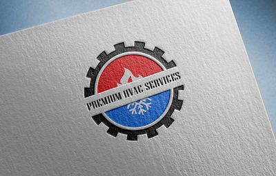 HVAC Services branding design graphic design logo logodesign