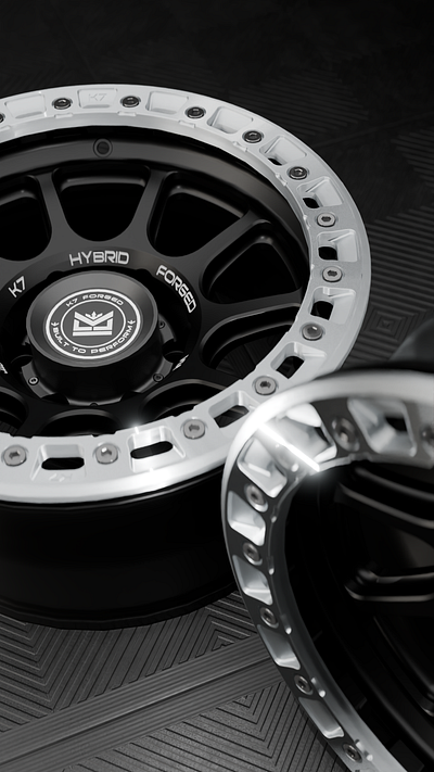K7 Forged - Wheel Pre- Release Trailer 3d animation motion graphics