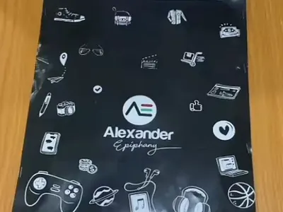 Alexander Epiphany ae alexander epiphany bag branding downsign graphic design packaging design sam omo