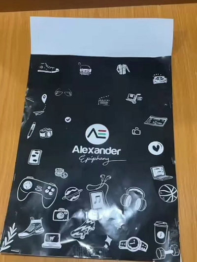 Alexander Epiphany ae alexander epiphany bag branding downsign graphic design packaging design sam omo