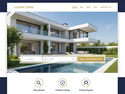 Real state website 3d website booking website branding content custom website design figma design graphic design logo modern website portfolio real state responsive design ui ux web design web development website wordpress