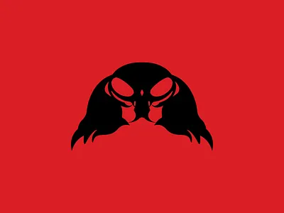 Abstract Owl Logo - for tech brand 3d branding graphic design logo