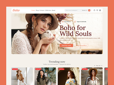Boho Fashion Shopify eCommerce Store UX aesthetic ecommerce ux bohemian fashion brand bohemian style shop boho clothing store ui boho fashion ecommerce boho lifestyle ecommerce conversion focused design fashion ecommerce ux fashion ecommerce website fashion store landing page high converting shopify design ideatedlab mobile first ecommerce modern shopify ux ui product page optimization shopify fashion store shopify ui kit fashion shopify ux case study ux law based design