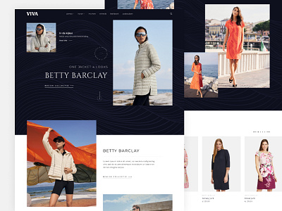 Webshop design Viva Fashion webdesign
