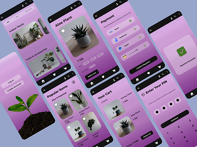 Plant Shopping App app appsforplant buyplantsonline ecommerceapp onlineapp plantapp plantshoppingapp