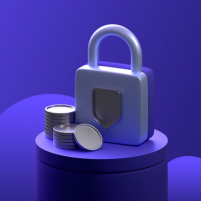 3d banking illustration 3d brand design brand identity branding design graphic design illustration logo logo design ui vector