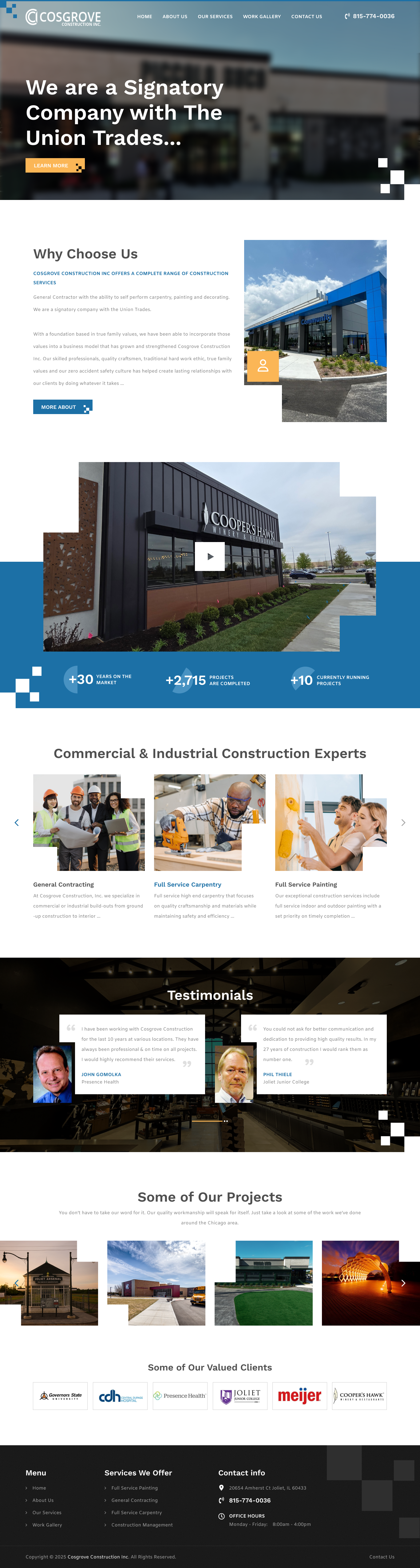 Construction Experts Web Design commercial construction construction experts web design