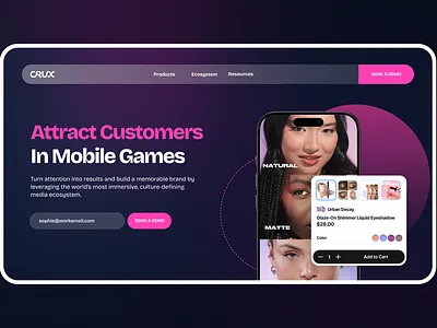 Hero section hero website