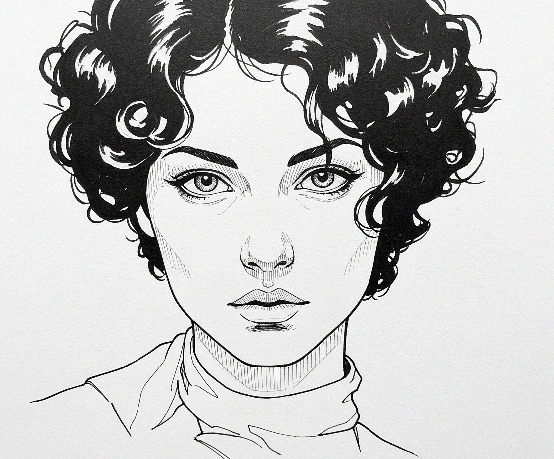 Untitled art illustration portrait sketch study