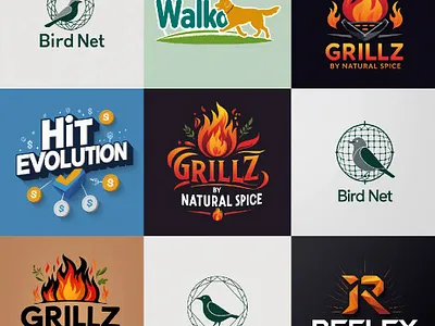 "Every logo is a piece of art with a story to tell. 🎨✨ branding design graphic design illustration logo logo concept logo design logos logotype typography vector