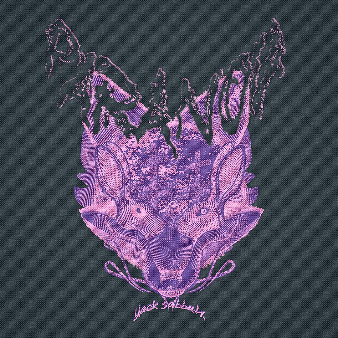 Paranoid bogotá graphic design illustration t shirt