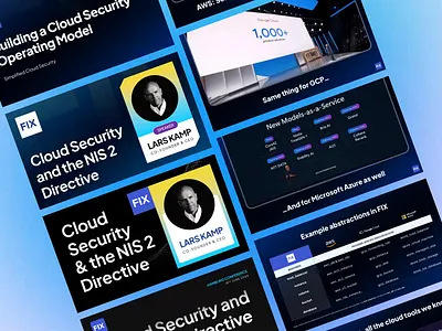 Tech Conference Deck for FIX Security - A Cloud Security Company ai animation b2b branding cloud security conference deck design graphic design illustration minimal motion graphics powerpoint presentetion saas slides design ui webinar deck