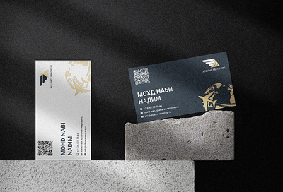 ALLIANCE MN GROUP Buisness Card biz brand branding buisness card card design graphic design typography