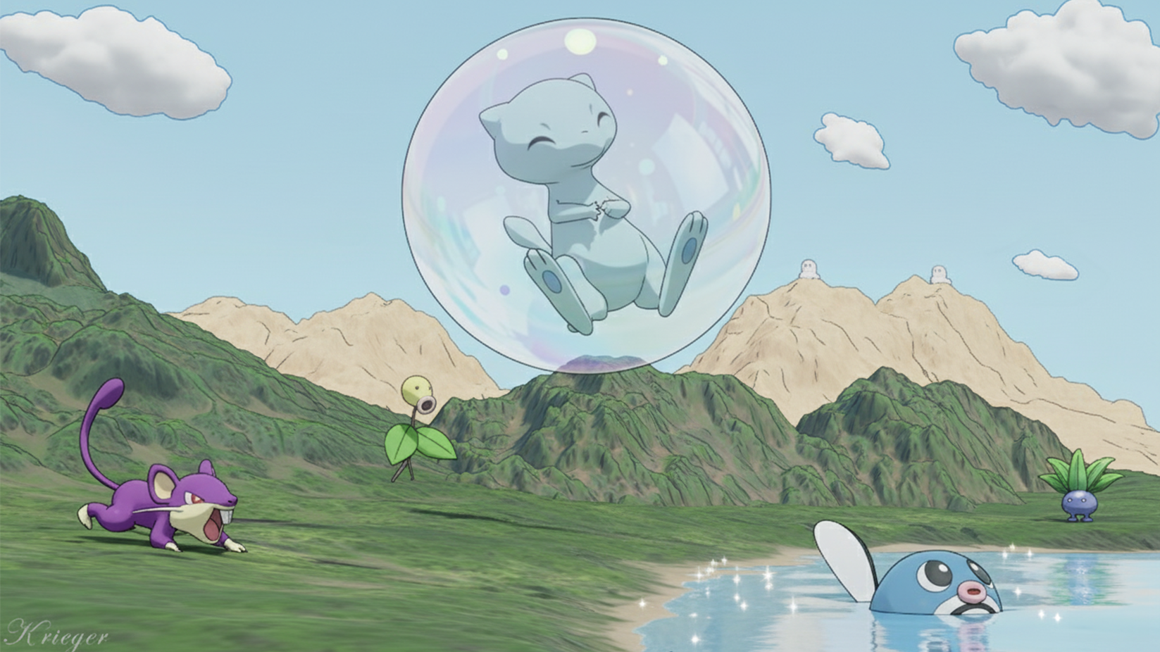 Example of Pokemon Render Creation