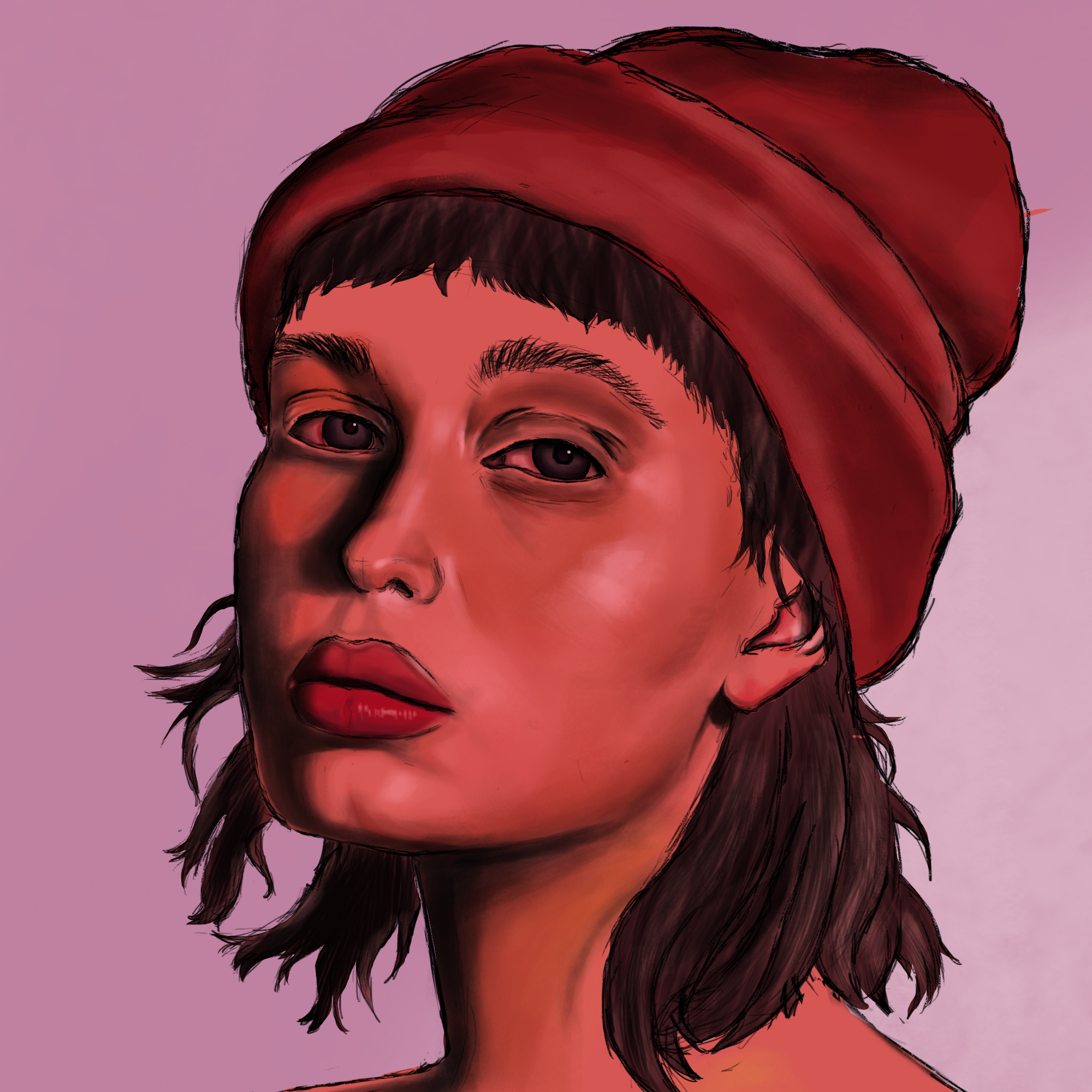 Character Portrait Painting character design digitalart illustration