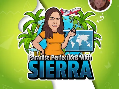 Travel Agent Portrait Logo Design – Cartoon Style Branding brandidentity branding brandingcartoon businessbranding cartoondesign cartoonlogo cartoonportrait characterlogo creativebrandidentity creativeportfolio customlogo dribbble freelancelogo graphic design logo logodesigner logodesigns portraitlogo travellogo