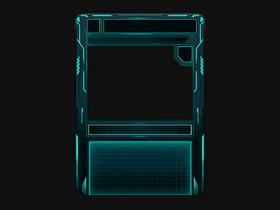 SCFI Card Template 2dartist boardgame branding cardgame design gameassets graphic design illustration logo