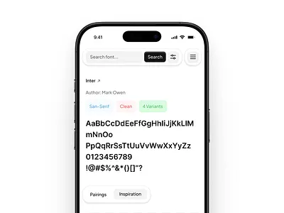 Fonts app clean design figma fonts icon illustration minimal text ui ux