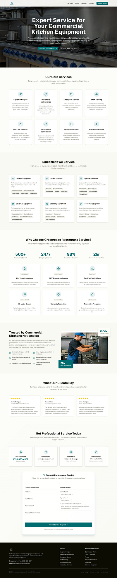 Kitchen Equipment Website Design design figma kitchen restaurant ui ux web design website website design