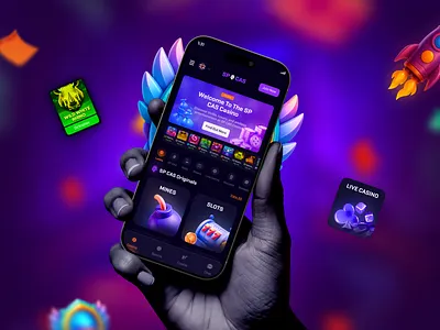 Casino Mobile App UI betting app design casino casino app ui crypto casino app dark theme ui gambling app design ios app ui live casino ux mobile app mobile app uiux mobile game dashboard modern app ui online casino ui rewards game ui slots game ui sports betting ui