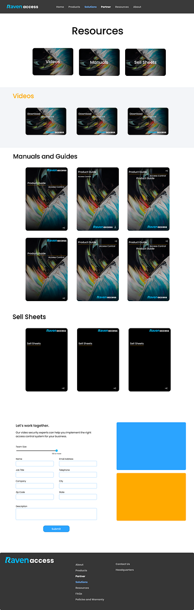 RAVENaccess Resource Page