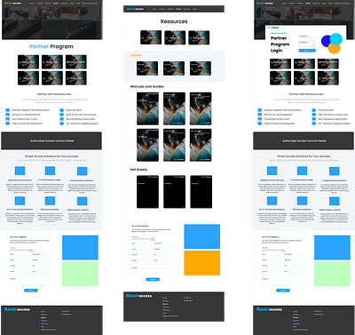 RavenAccess Website Design