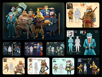 Web3 Character Kit—NFT-Ready Character Concepts art direction