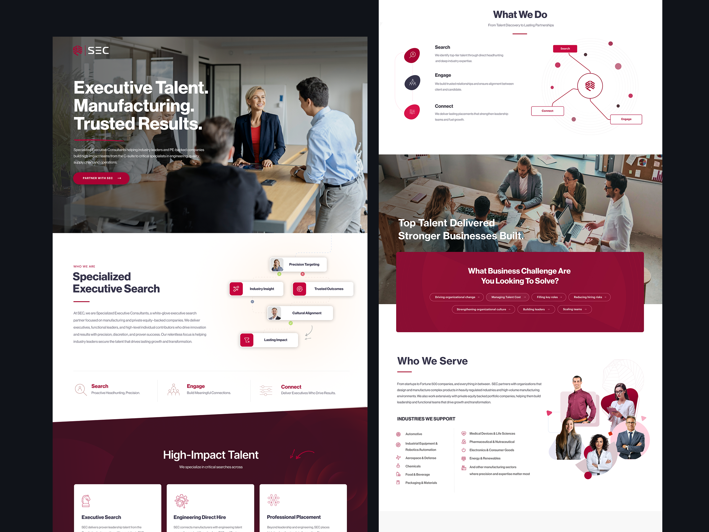 Example of Landing Page Design