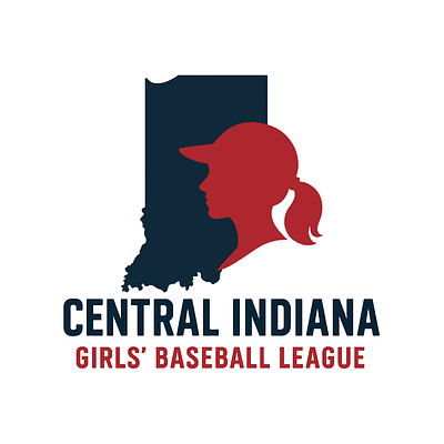 Logo Design - Central Indiana Girls' Baseball League (1948-1949) branding graphic design logo