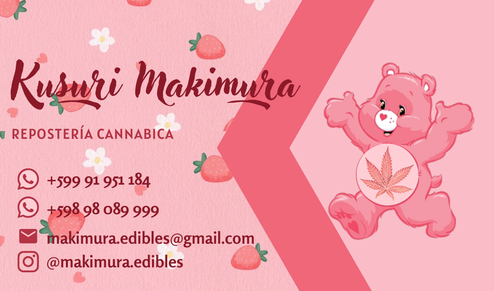 Cannabis Bakery Contact Card animation branding graphic design typography design ui