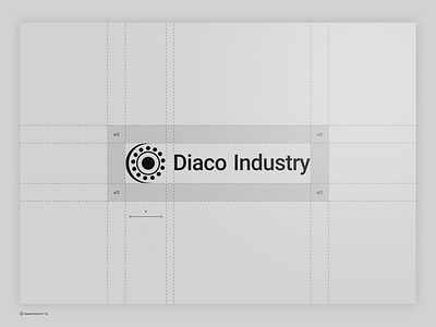 Diaco Industry – Industrial Bearings Logo Redesign animation app bearing logo bearings branding design graphic design illustration illustrator logo logo design minimal product design typography ui ux vector web web design website