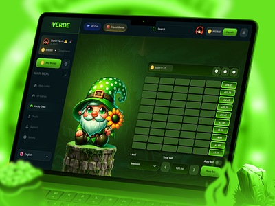 A Modern Lucky Draw Casino Dashboard UI/UX Design appdesign casinoui darkui dashboarddesign gameblink gamedashboard gamingapp interfacedesign luckydraw moderndesign uidesign uxdesign uxui webappdesign