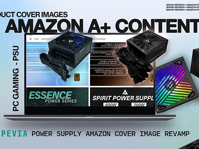 Apevia Power Supply Amazon Cover Image Revamp amazon a e commerce freepik graphic design photoshop product cover images product display vecteezy