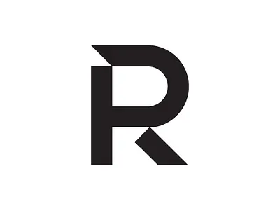 PR_letterlogo brandiderntity branding brandmark companylogo design graphic design illustrator initial logo logo monogram logo prlogo