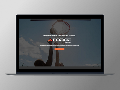 Forge Sport basketball forge forge sport jack jackupton jackuptondesign scholarship sport ui upton web design