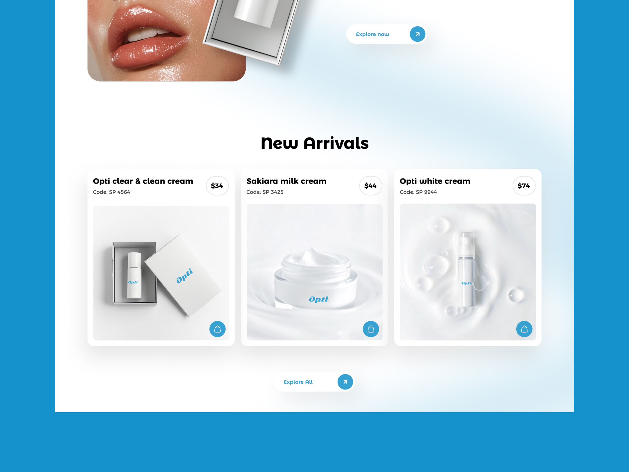Example of Ecommerce Website Design