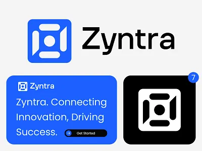 Zyntra Digital Innovation Logo Design abstract logo app logo brand identity branding corporate logo crypto logo design fintech logo flat logo futuristic logo innovative logo logo logotype minimalist logo modern logo networking logo saas logo tech startup logo