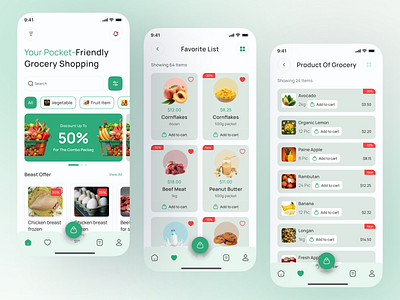 Grocery Shop Mobile App UI/UX Design app app design app designe devignedg ecommerce app grocery grocery app grocery list grocery online grocery store mobile app mobile app design mobile application mobile design mobile ui online shop ui ui design uidesign