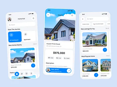Real Estate Mobile App apartment app design business chart eal estate mobile app estate house ios app minimalist mobile mobile app mobile app design property property app property finder app real estate real estate app rent