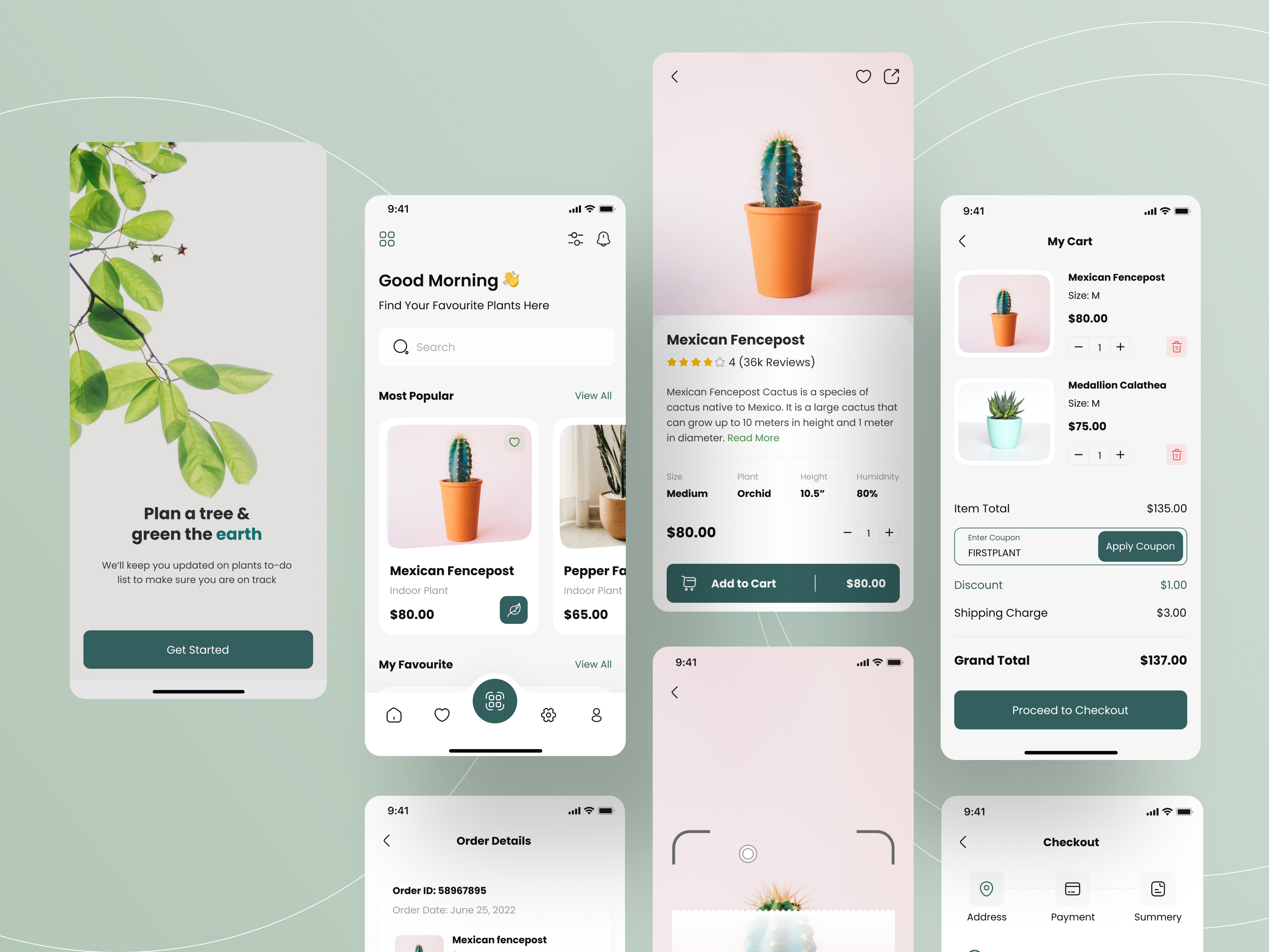 Example of Mobile App Design (Ios, Android)