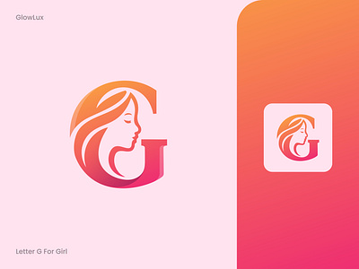 Letter G - Beauty Brand logo app icon logo beauty logo brand logo branding cosmetics logo elegant logo fashion logo feminine logo girl logo letter g letter logo logo logo design logos modern logo vector women logo