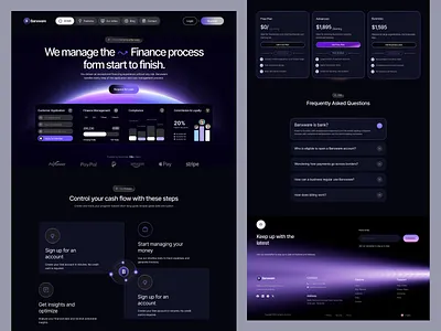 Finance Saas Website banking best saas fintech website cloud based fintech digital banking saas ecommerce fintech saas fintech saas platform design fintech web design landingpage modern fintech saas website modern saas website saas landing page saas ui ux saas web application design saas website design website