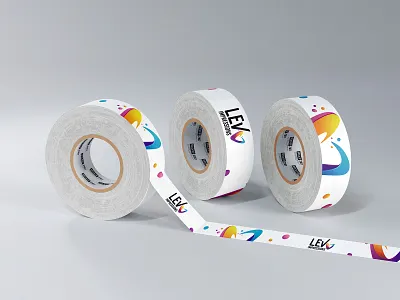 Tape Design for LEV Impressions 2d 2d art brand branding design digital digital art graphic design identity branding illustration merchandise ngo pattern print stationary tape tape design