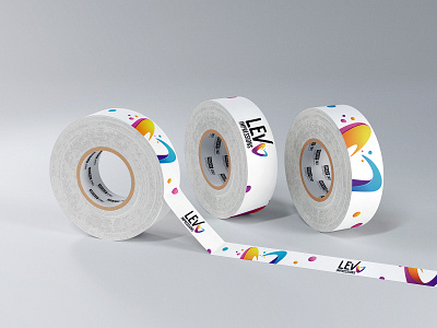 Tape Design for LEV Impressions 2d 2d art brand branding design digital digital art graphic design identity branding illustration merchandise ngo pattern print stationary tape tape design