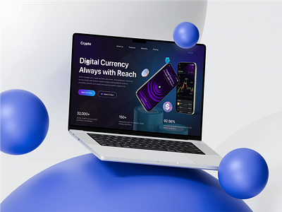 Crypto Website Design crypto crypto currency crypto service crypto trading cryptocurrency defi trading ui ux web web design webdesign website website design