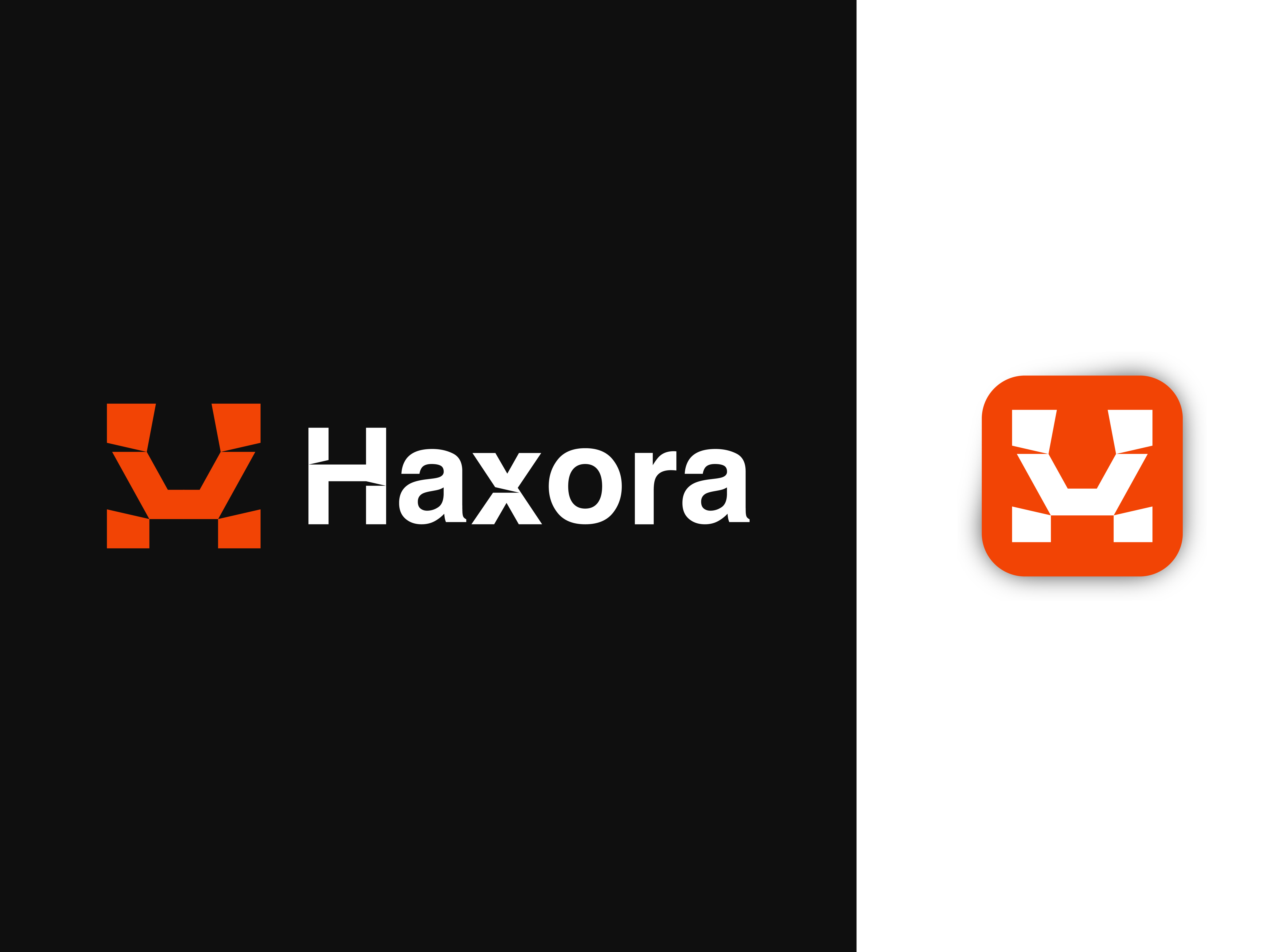 Example of Haxora - Logistics Company Logo
