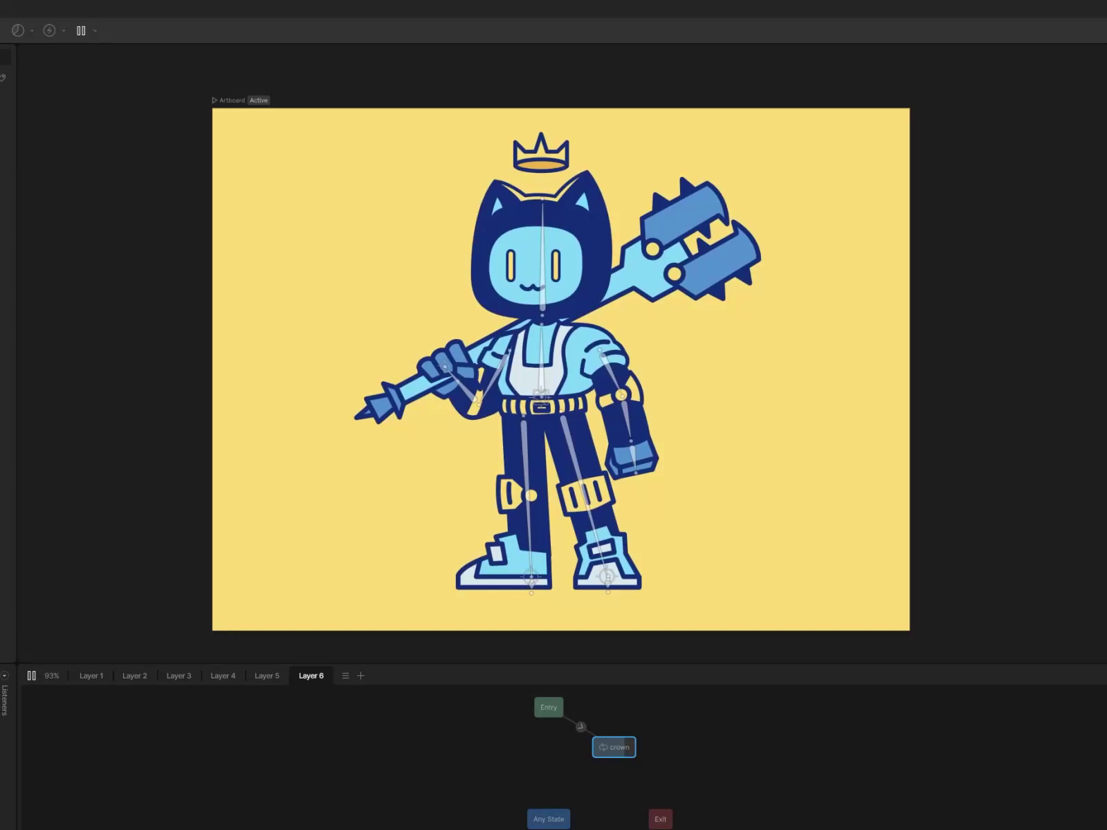 Example of Rive Animation